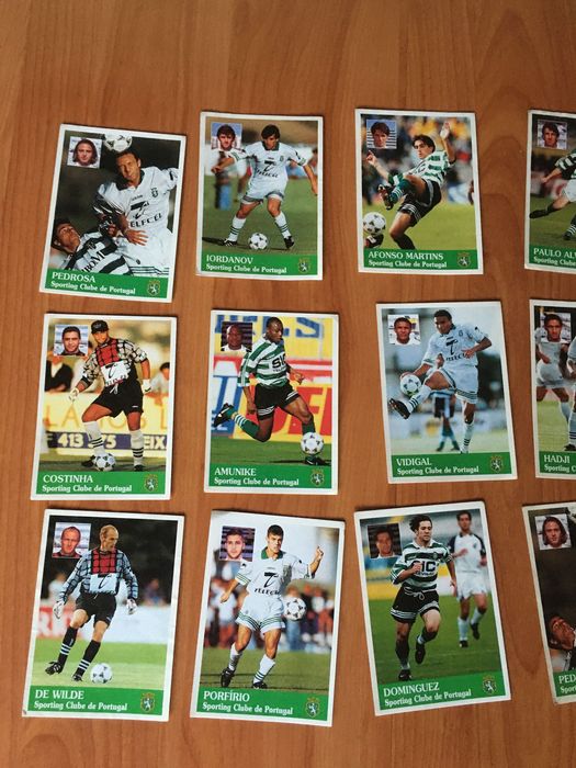 Cromos autocolantes panini ano 97/97/2000