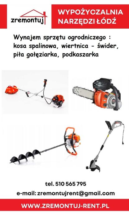 Wypożyczalnia narzędzi Łódź