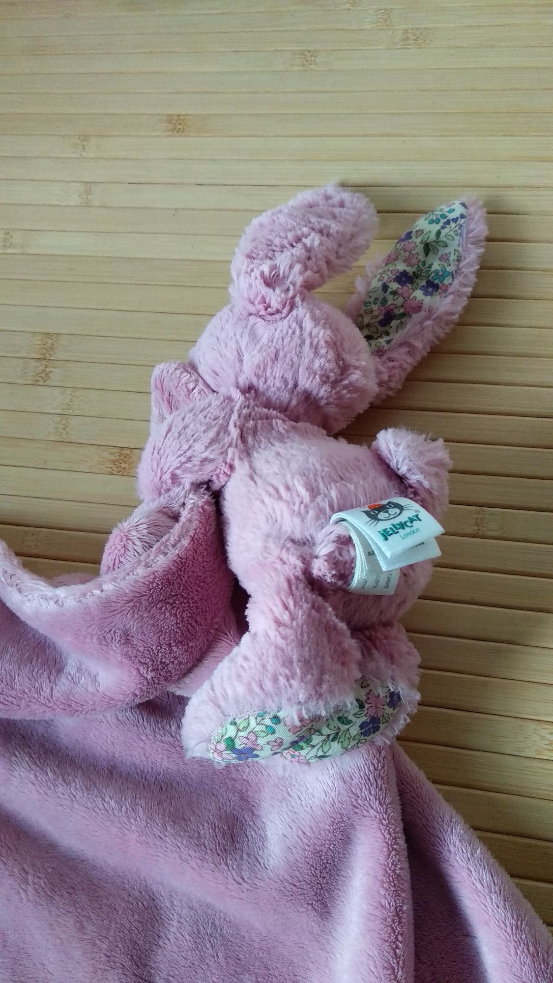 Комфортер Jellycat полотенце зайка