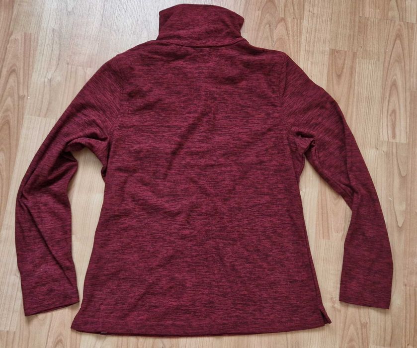 Nowy Czerwony karminowy Polar Z Suwakiem Damski Kizmit Regatta M