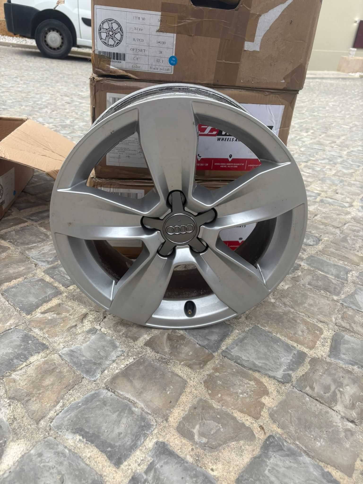 Jantes Originais Audi 17" – 5 Furos – Conjunto de 4