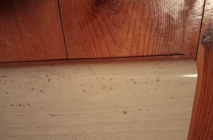 Zestaw blatów kuchennych trawertyn nowych i używanych