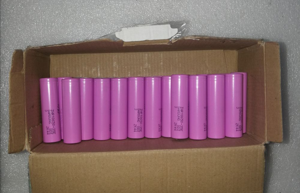 Аккумуляторы 18650 Samsung INR18650-35E. 2900 mah