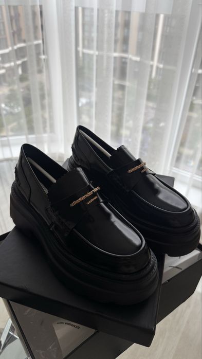 Alexander Wang/ Лофери жіночі на високій підошві