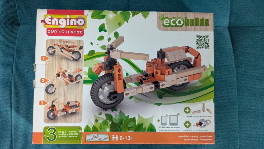 Eco klocki dla dzieci motor NOWE
