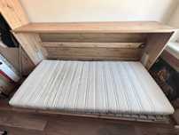 Półkotapczan łóżko poziome artisan BED CONCEPT BC-06 90x200cm