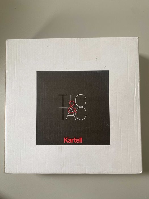 Zegar Kartell Tic&Tac PHILIPPE STARCK design space age akryl zegarek