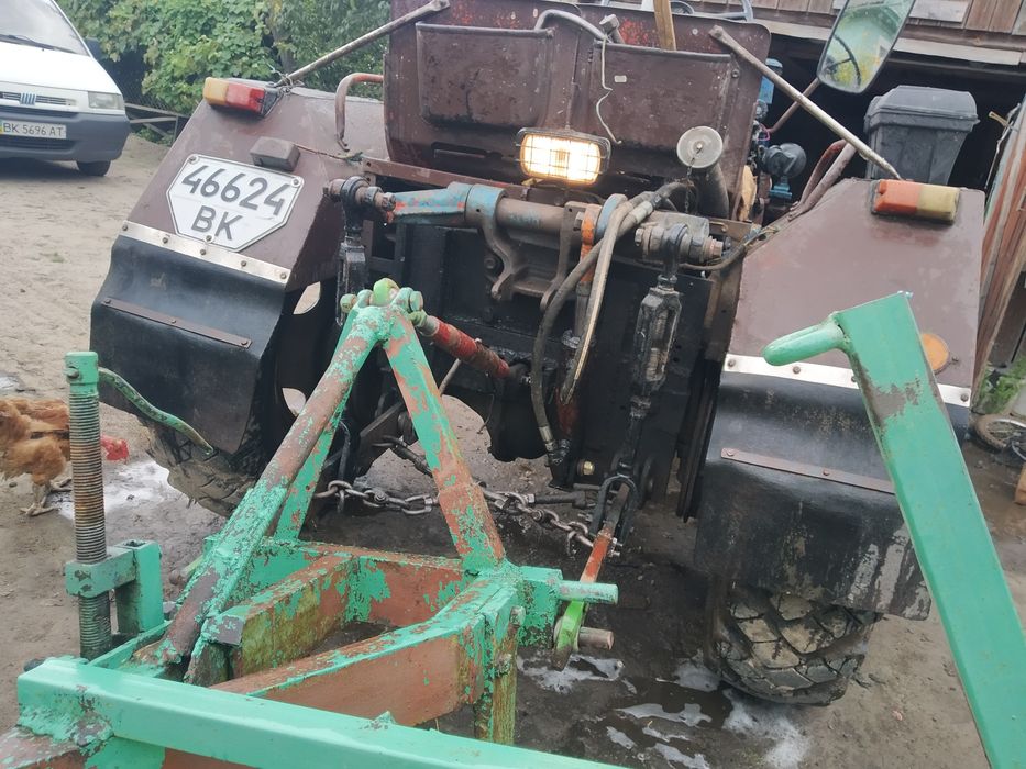 Трактор саморобний