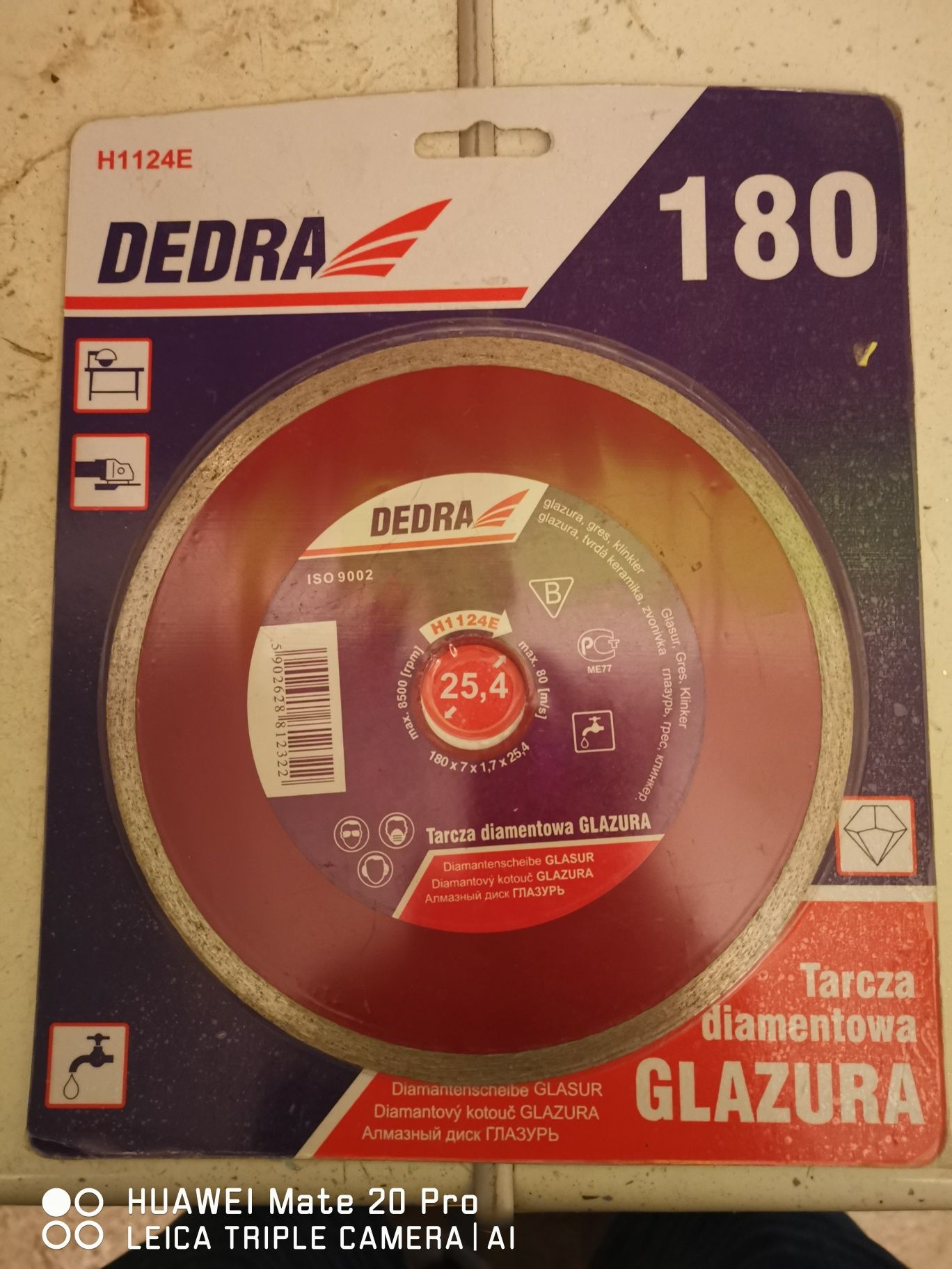 Tarcza do glazury. Nowa