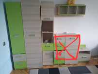 Meble młodzieżowe/dziecięce Lorento biurko, szafa, dywan