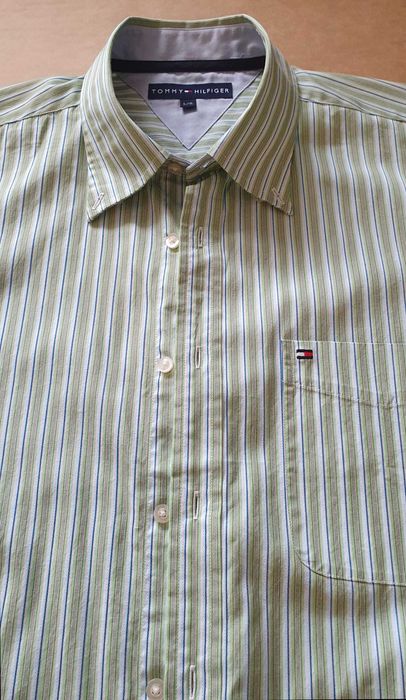 Tommy Hilfiger koszula męska rozm. XL kołnierzyk 43