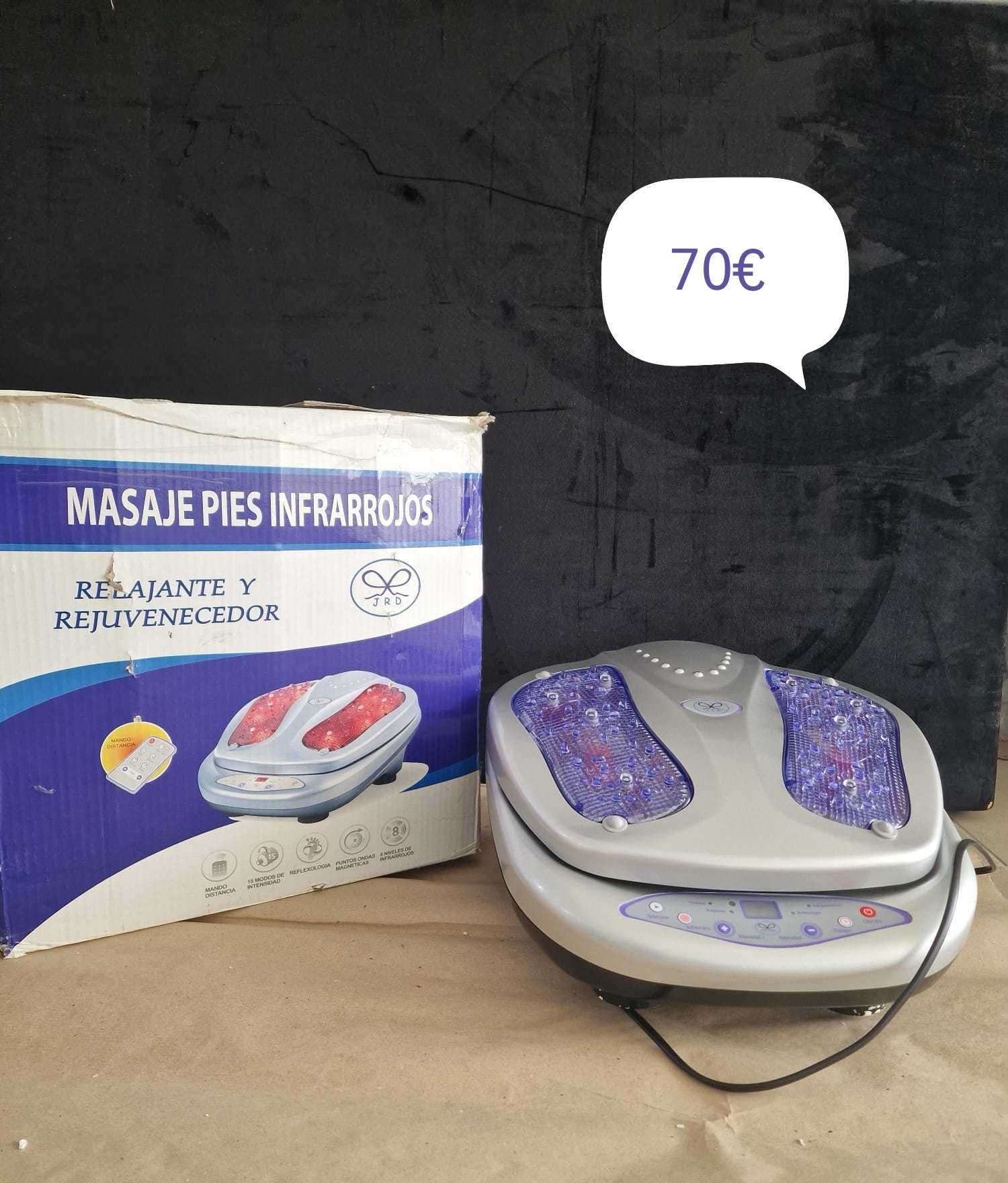 massageador de pés com infravermelhos