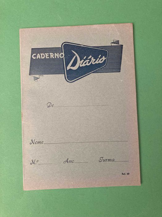 Raros Cadernos Escolares Cadernos Diários Anos 60