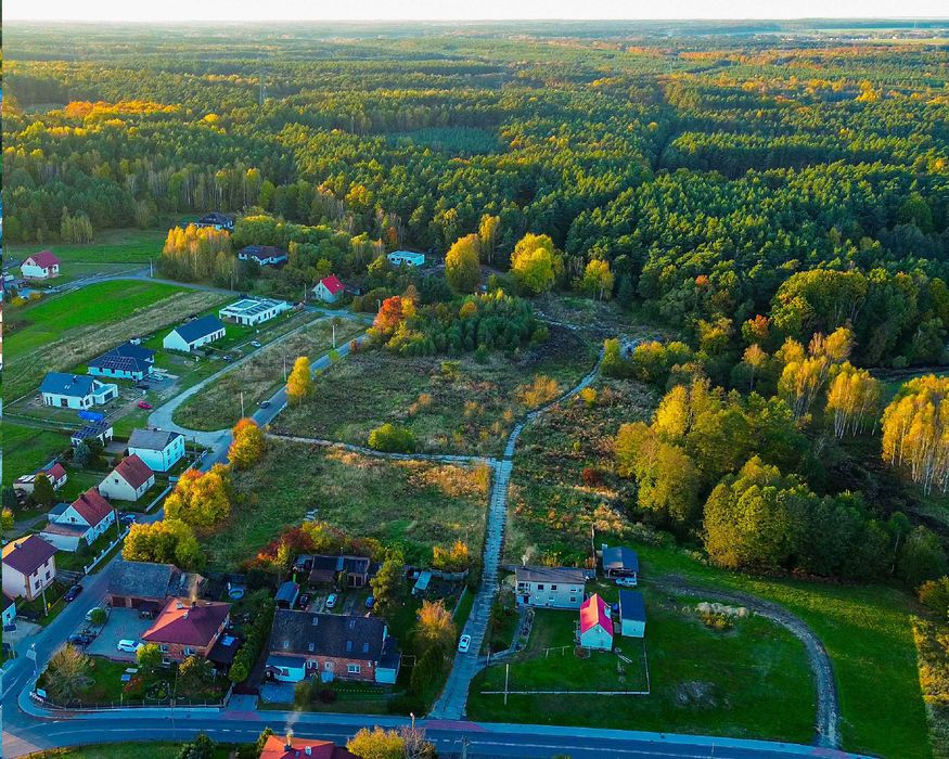 Leboszowice działka pod lasem, nad rzeką