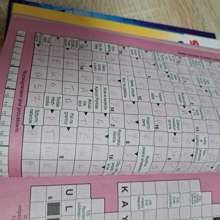 Komplet krzyżówek Jolek - 15 sztuk
