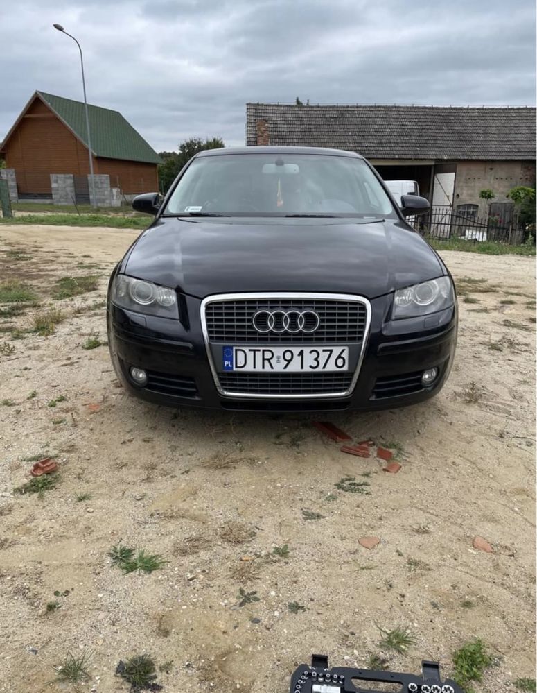 Audi a3 8p 2006 2.0 tdi DSG- łopatki, bose, alcantara