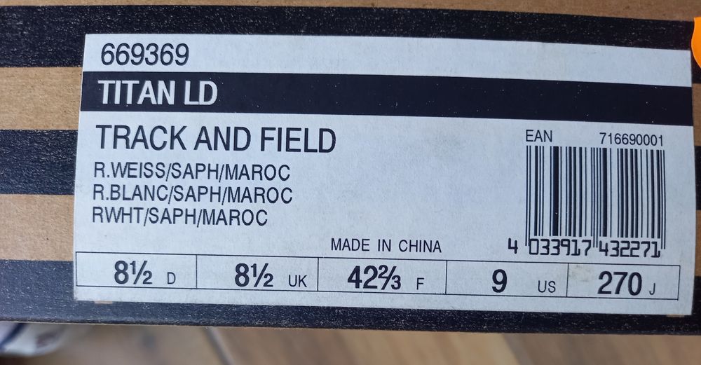 Kolce do biegania Adidas