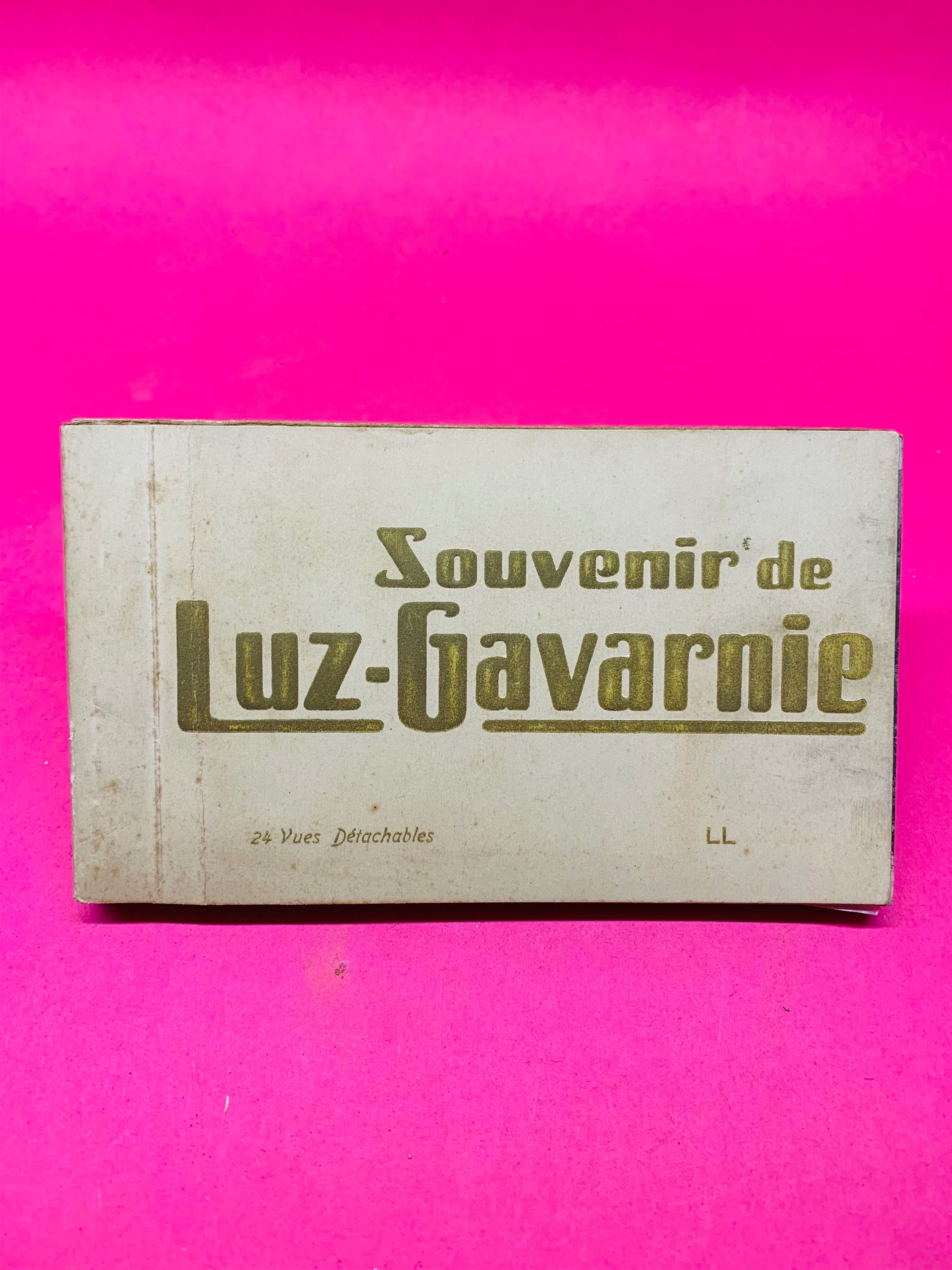 Souvenir de Luz-Gavarnie (Cartas Postal)