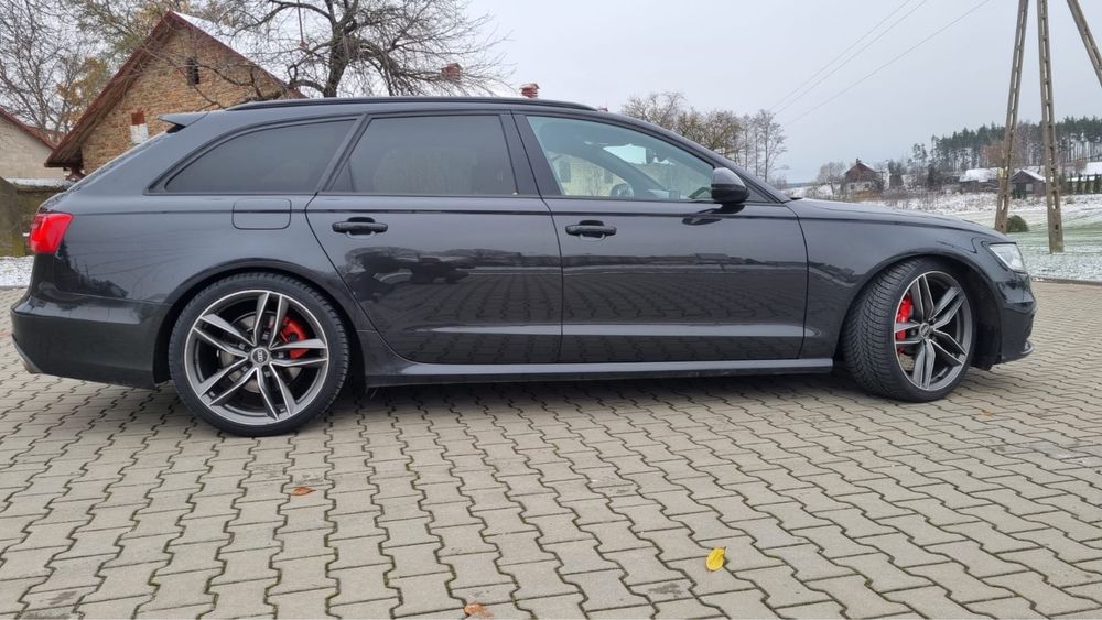 Audi A6 C7 313 KM kombi 2x s-line radary czujniki