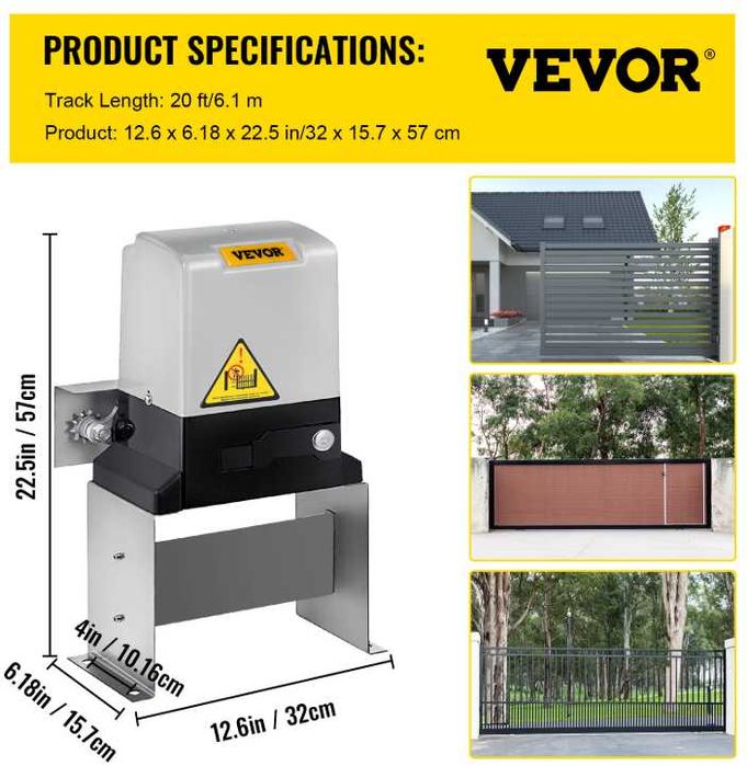 Motor portão deslizante