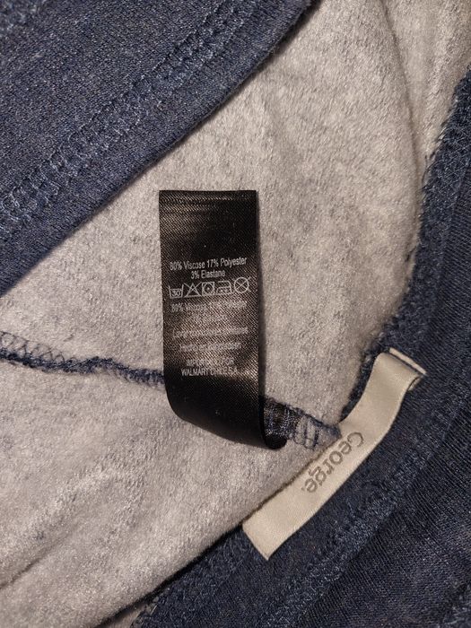 Solidne dresy damskie wiskoza r 40 42 L xl spodnie George ocieplone