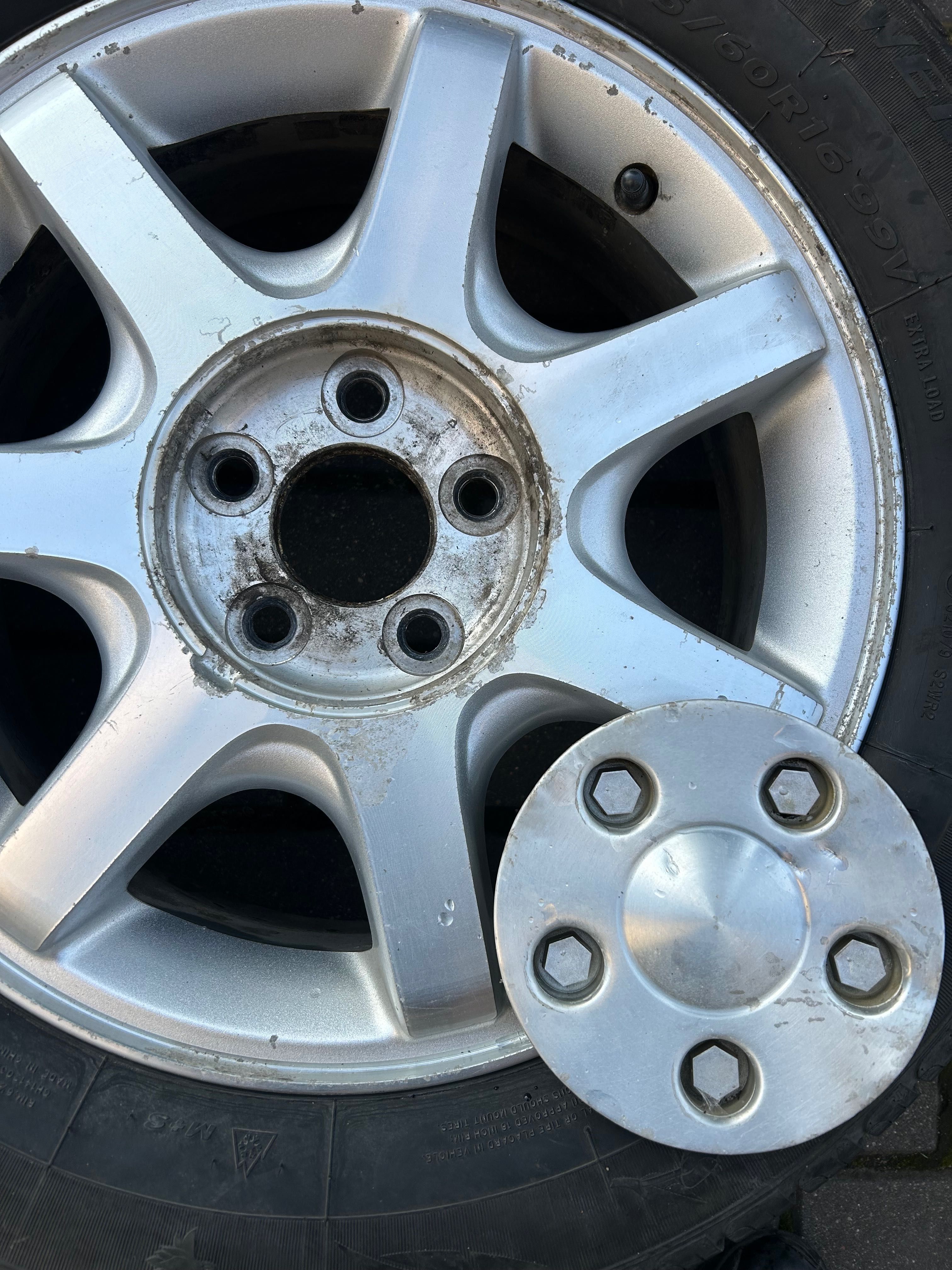 Alufelgi 5x108 Opony Wielosezonowe 215/60 R16