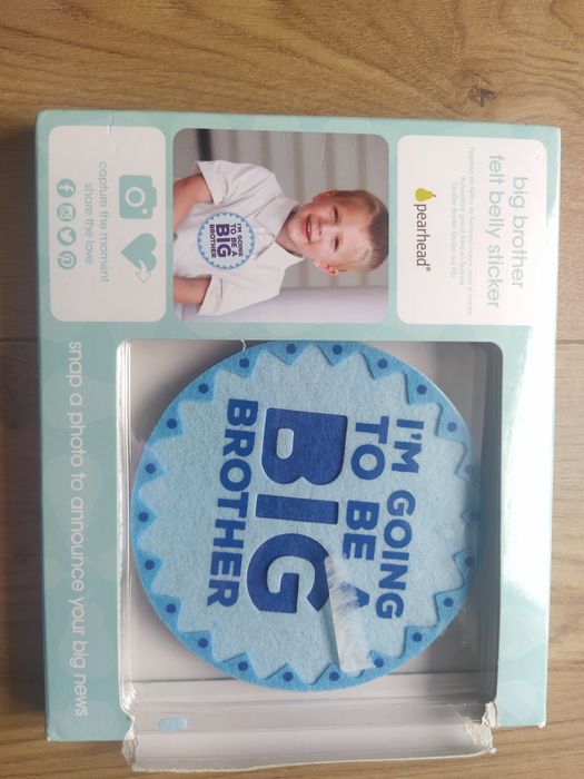 Super naklejka na bluzkę, baby shower, stan idealny!