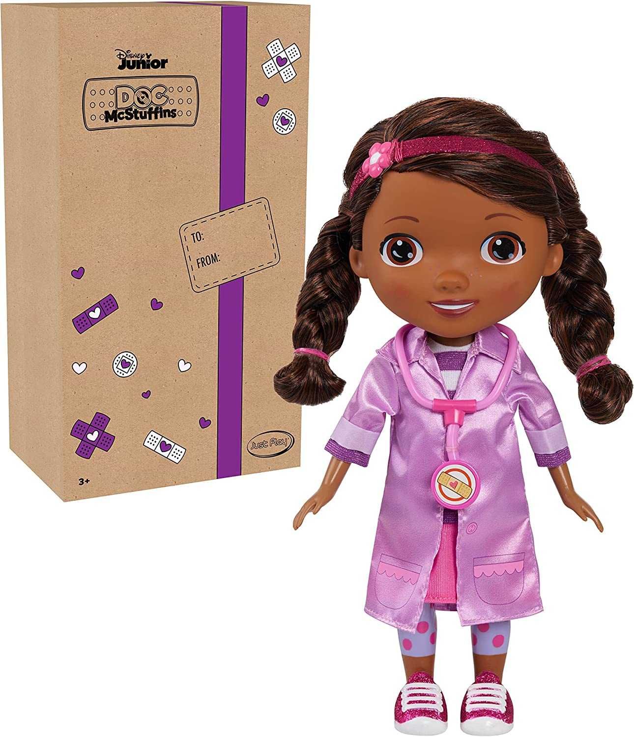 Большая кукла  Doc McStuffins Доктор Плюшева Поездка в клинику