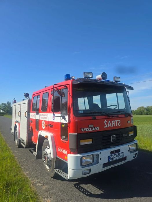 Volvo FL6 , straż pożarna !  VOLVO FL617 Pożarniczy, stan idealny !