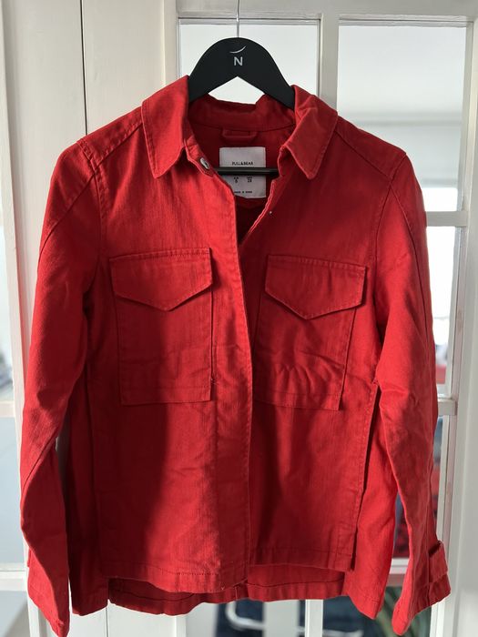 Casaco blusao vermelho S Pull&Bear