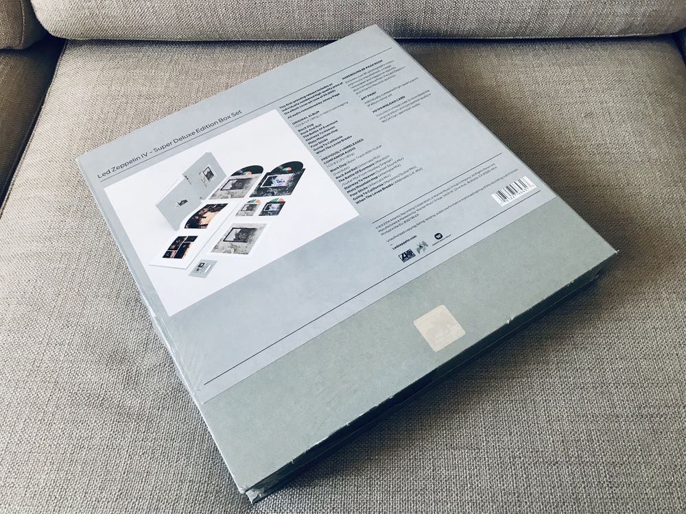 Led Zeppelin IV Super Deluxe Box Set 2 Vinyl 2 CD - Mega Unikat.