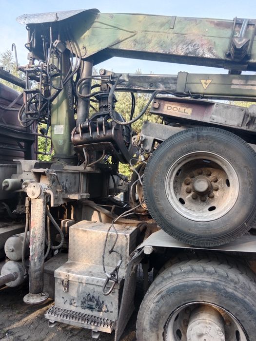 Hds żuraw dźwig do drzewa złomu palfinger epsilon e210