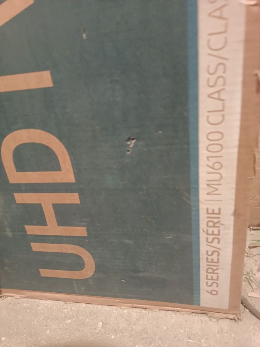 telewizor Samsung 55 cali uszkodzony