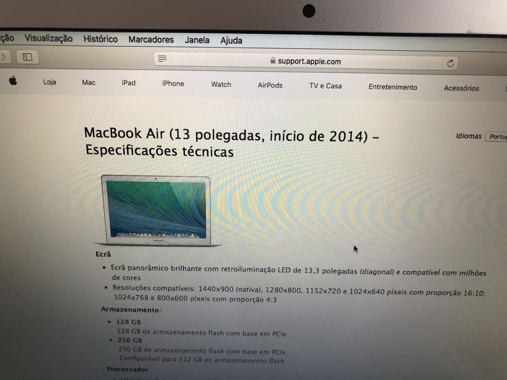 Macbook Air 13’ Early 2014