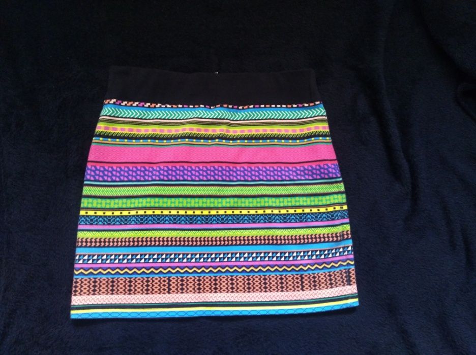 Aztec Skirt HM Mini Spódnica