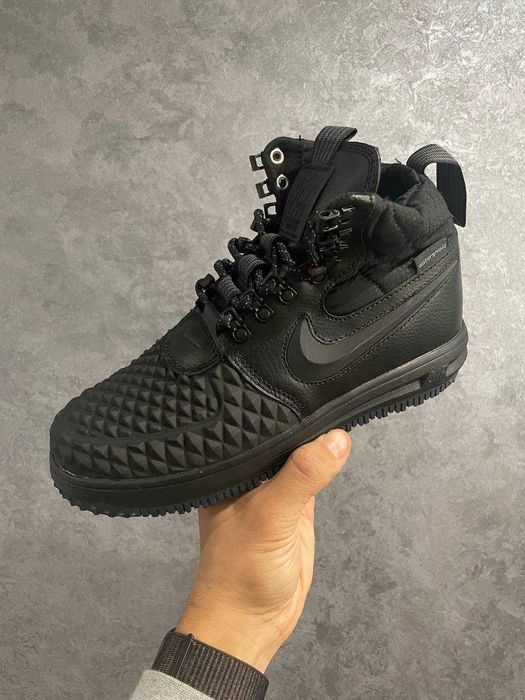 Кросівки зимові Nike Lunar Force 1 Duckboot 17 premium з хутром