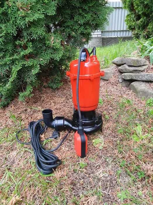 фекальний насос з ножем 2,6 kw подрібнювачем дробилкою лезом секатором
