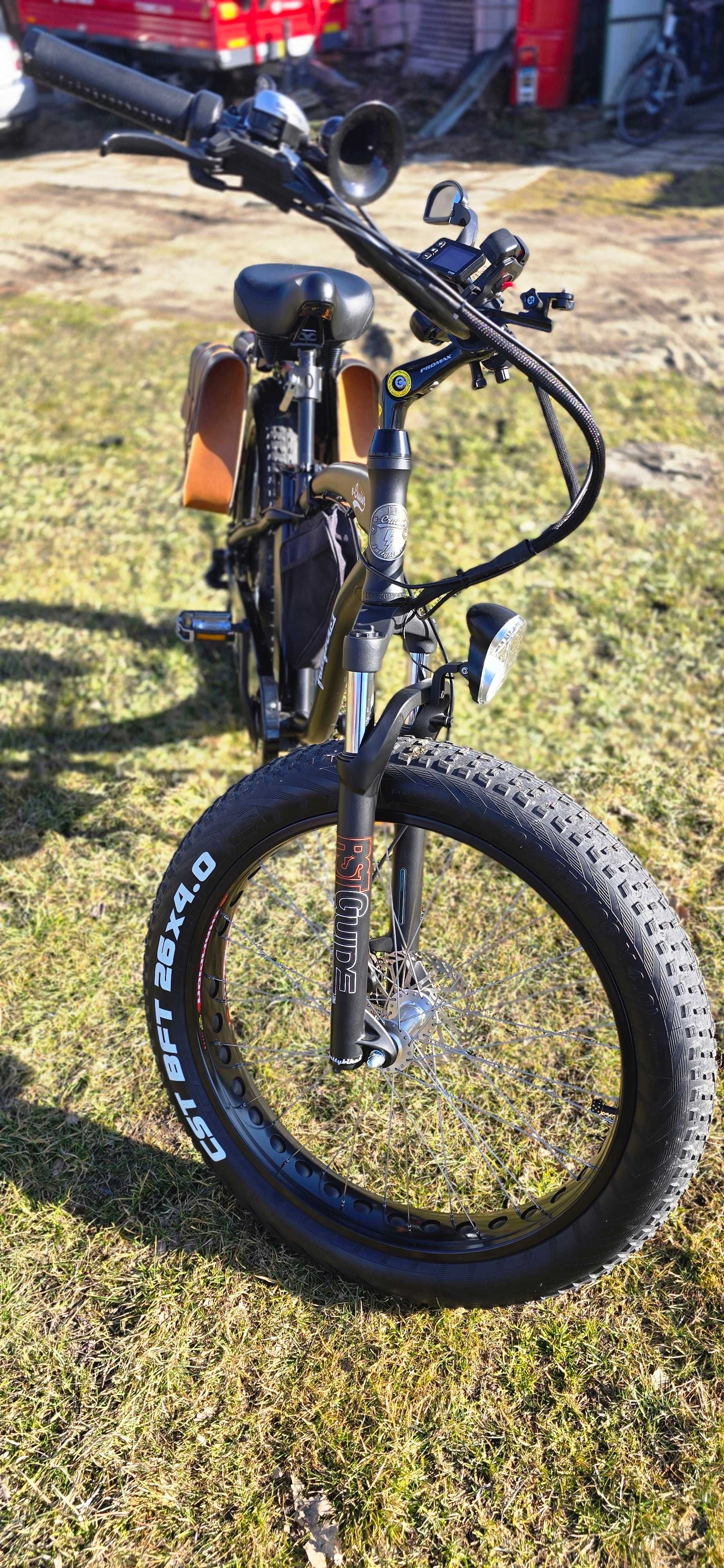 Rower elektryczny Fattybikes e-Cruiser Fatbike