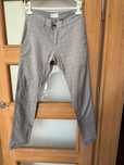 Szare spodnie w kratę Cross Jeans