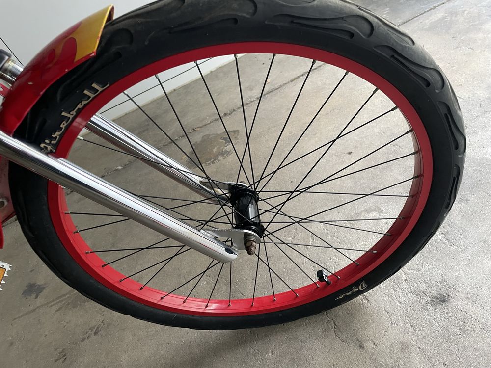 GT. Beach cruiser flame