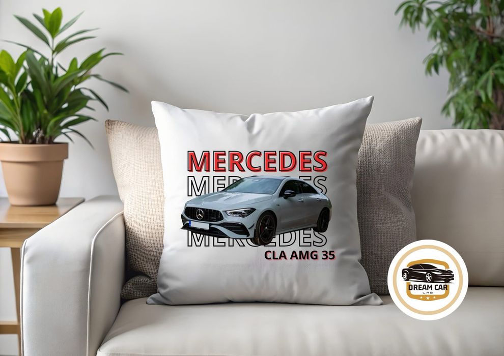 Poduszka dekoracyjna Mercedes CLA 35 AMG 2025
