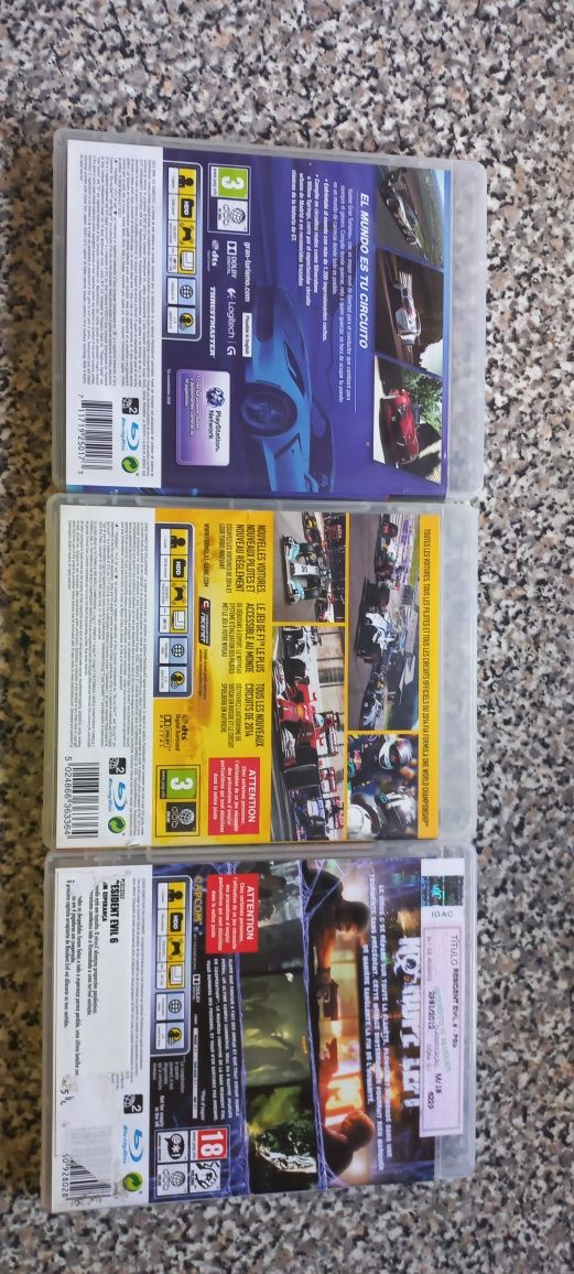 F1 2014/Gran turismo 6/Resident evil 6 Playstation 3