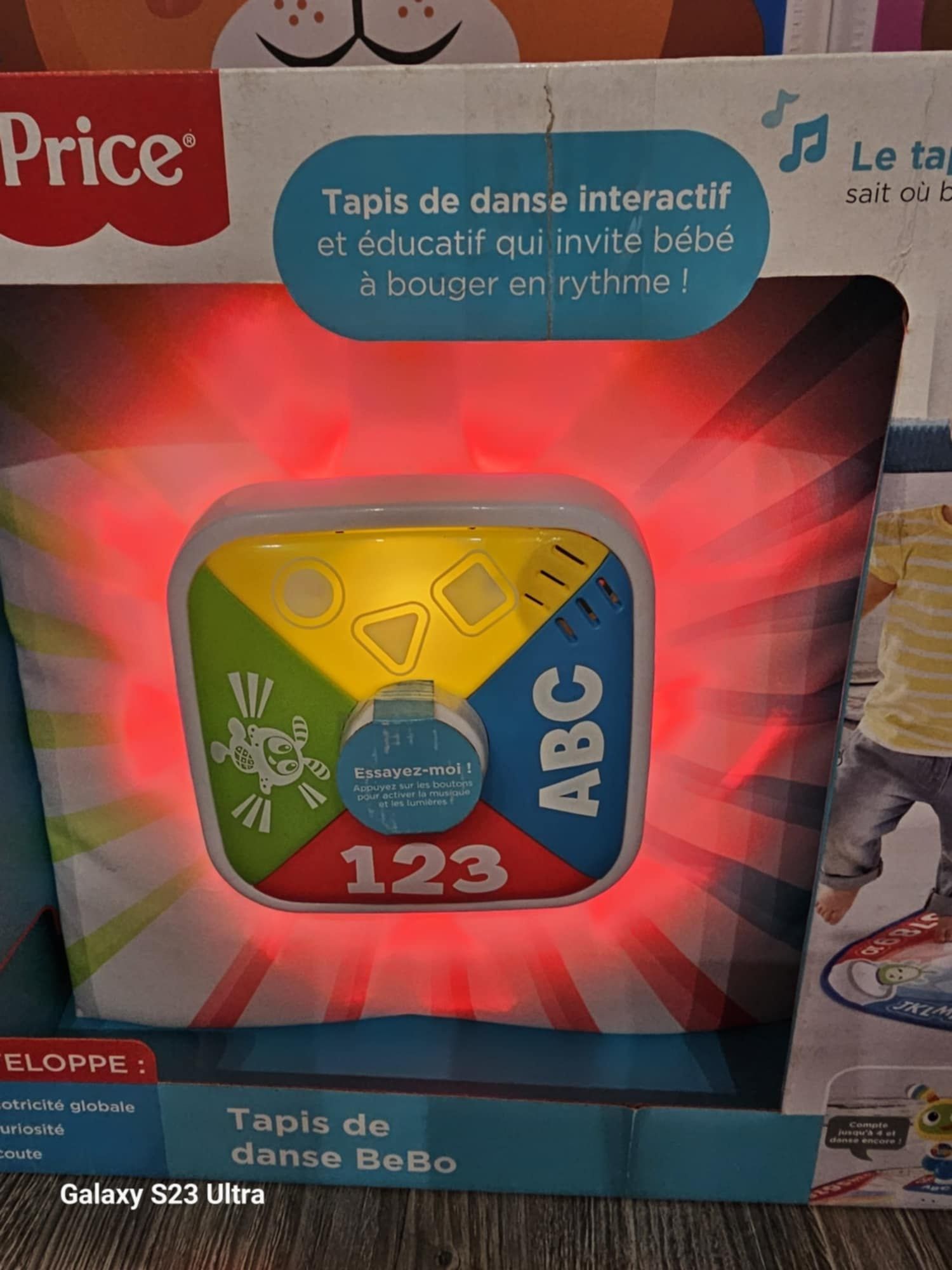 Mata Edukacyjna Fisher Price Bebo