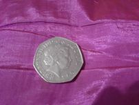 Moeda 50 Pence 1998