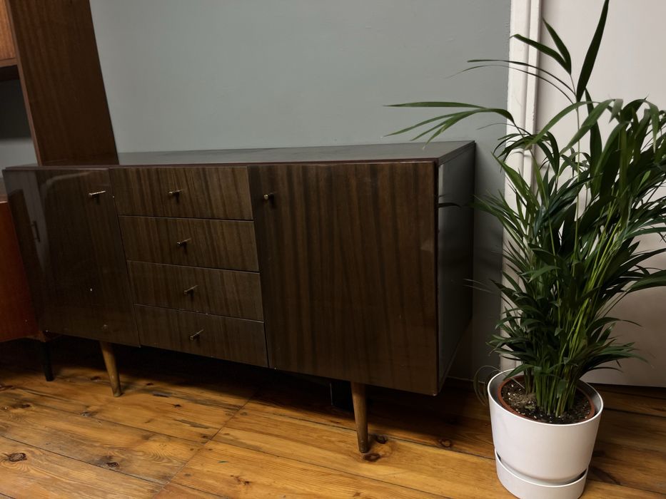 Komoda z szufladami vintage PRL