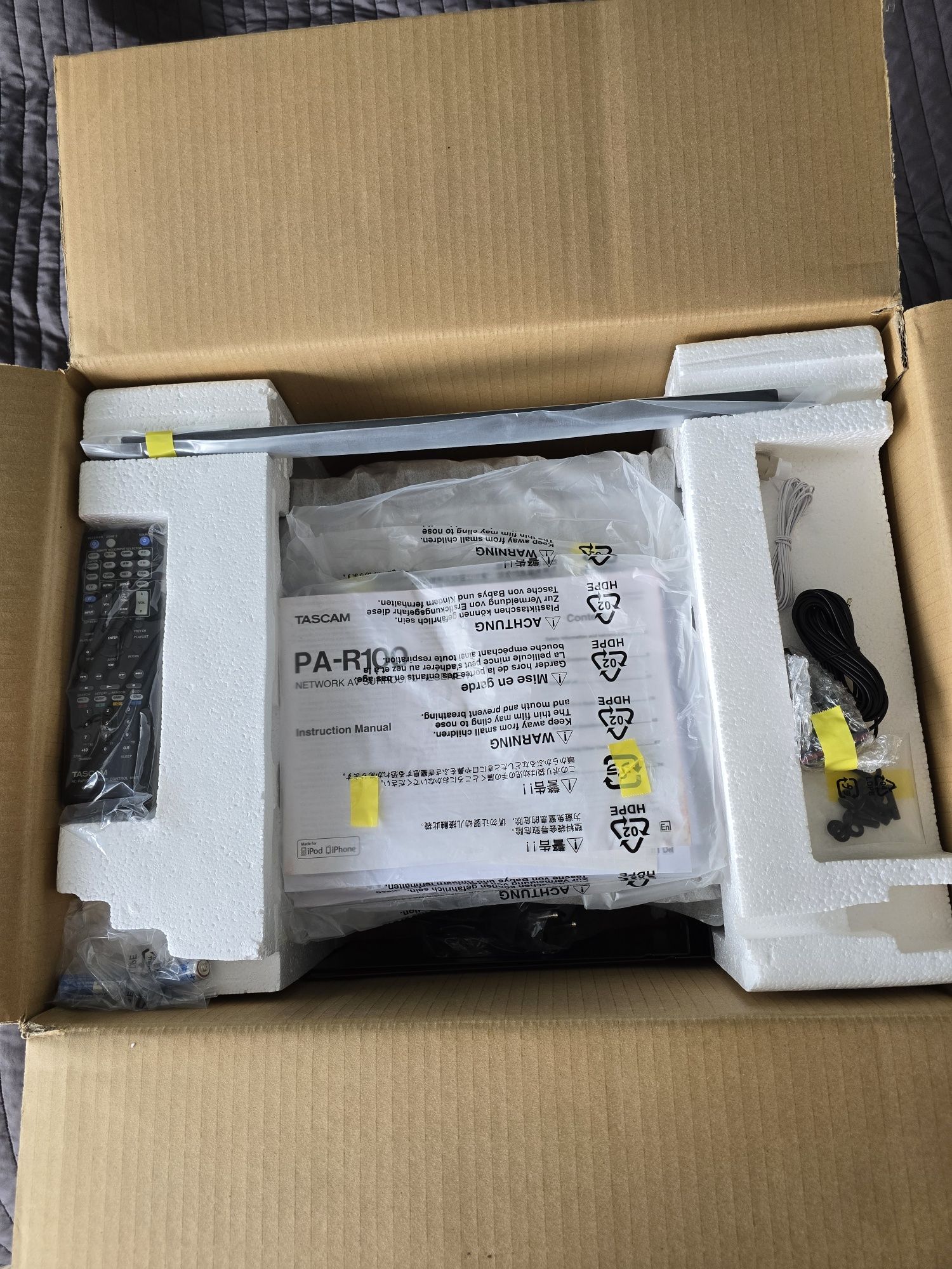 Amplituner Tascam PA R 100 super stan