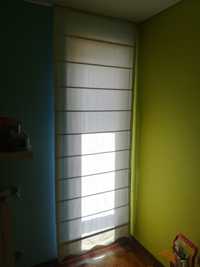 Cortinas em estor com calha