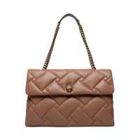 Kurt Geiger Kensington Soft XXL Bag - Camel skóra naturalna