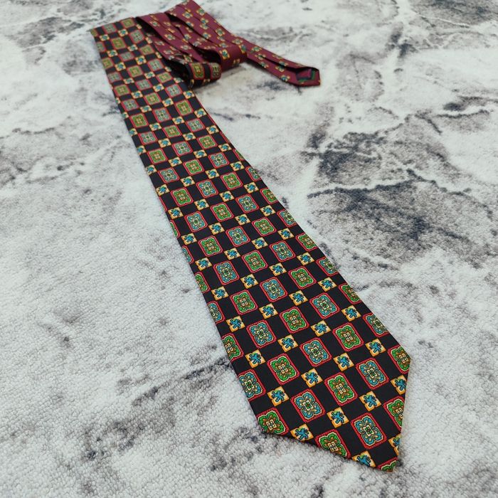 Tommy Hilfiger вінтажна шовкова краватка Томмі Хелфігер