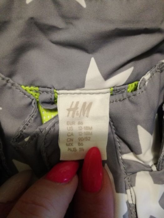 Wiatrówka, kurtka na wiosnę h&m 86